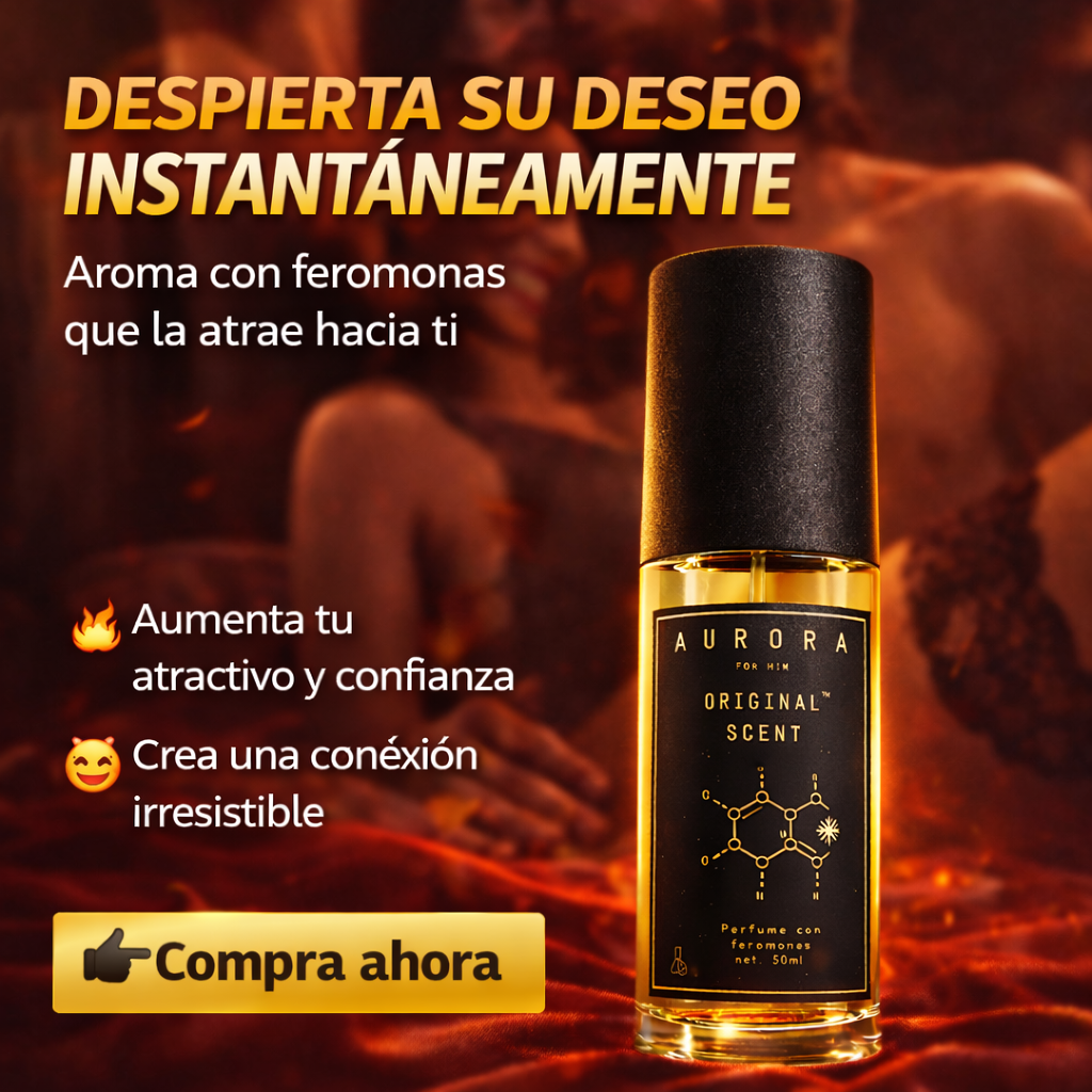 PERFUME CON FEROMONAS AURORA FOR HIM (HOMBRE)