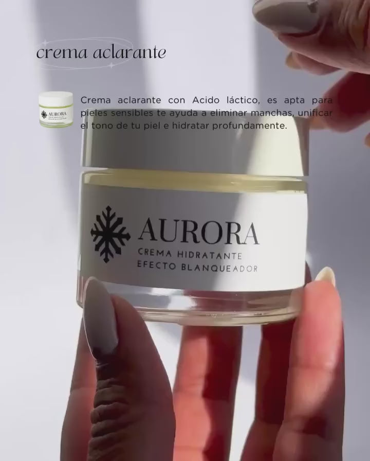 CREMA AURORA - Efecto Aclarante de Zonas íntimas y Piel